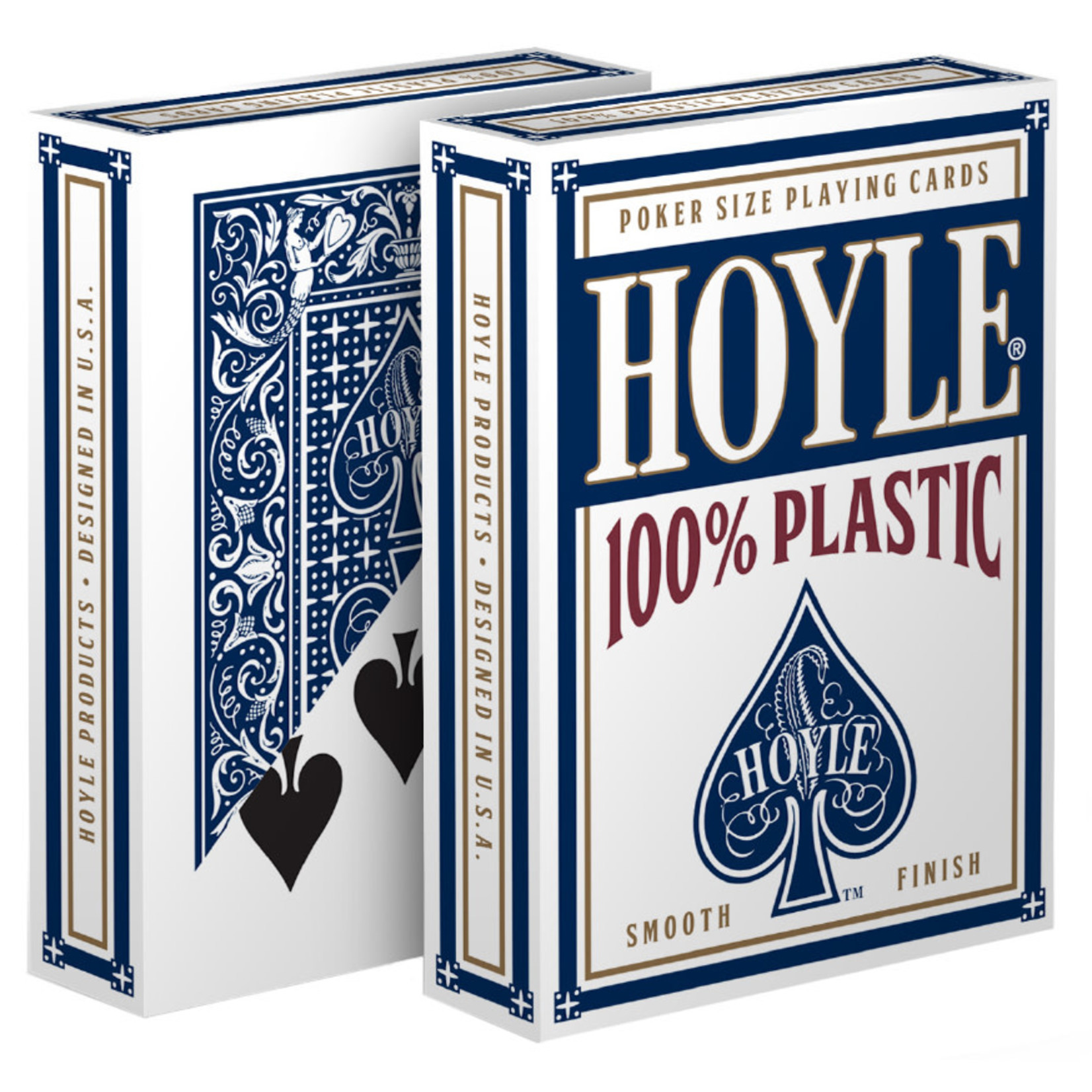 The United States Playing Card Company Hoyle 100% Plastic Playing Cards