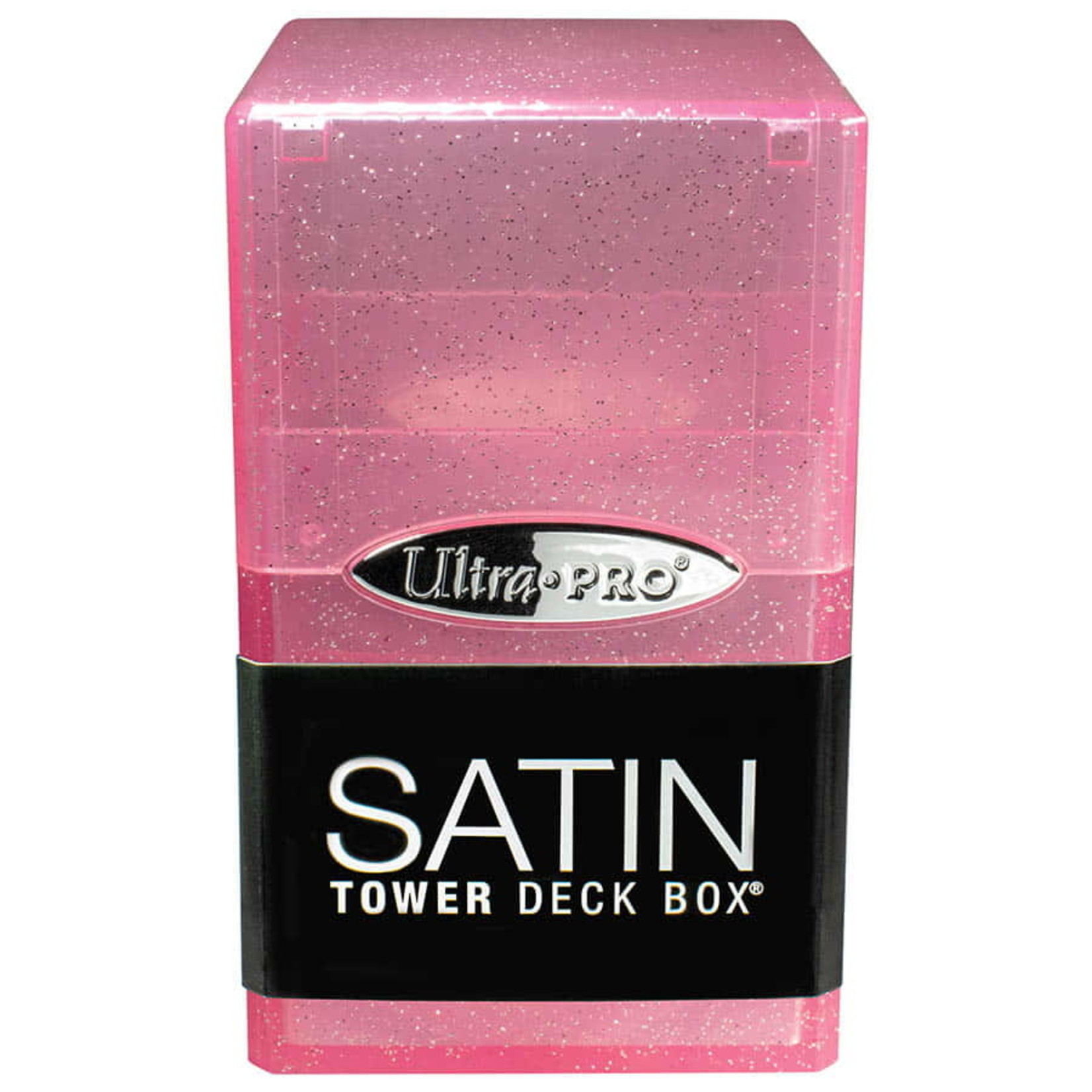 Ultra Pro Satin Tower Glitter Pink
