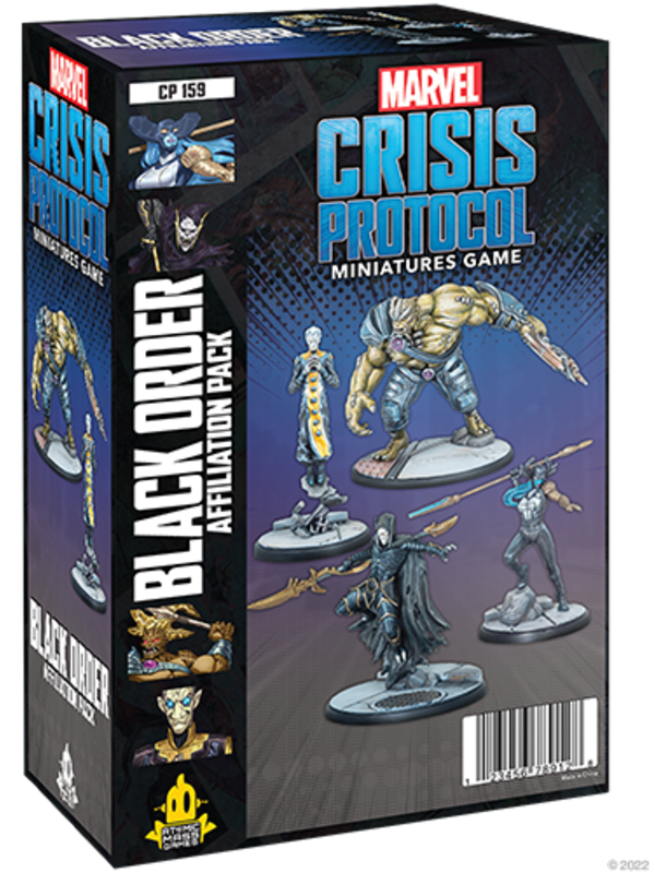 Atomic Mass Games Marvel Crisis Protocol Black Order Squad Pack