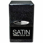 Ultra Pro Satin Tower Glitter Black