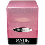 Ultra Pro Satin Cube Glitter Pink