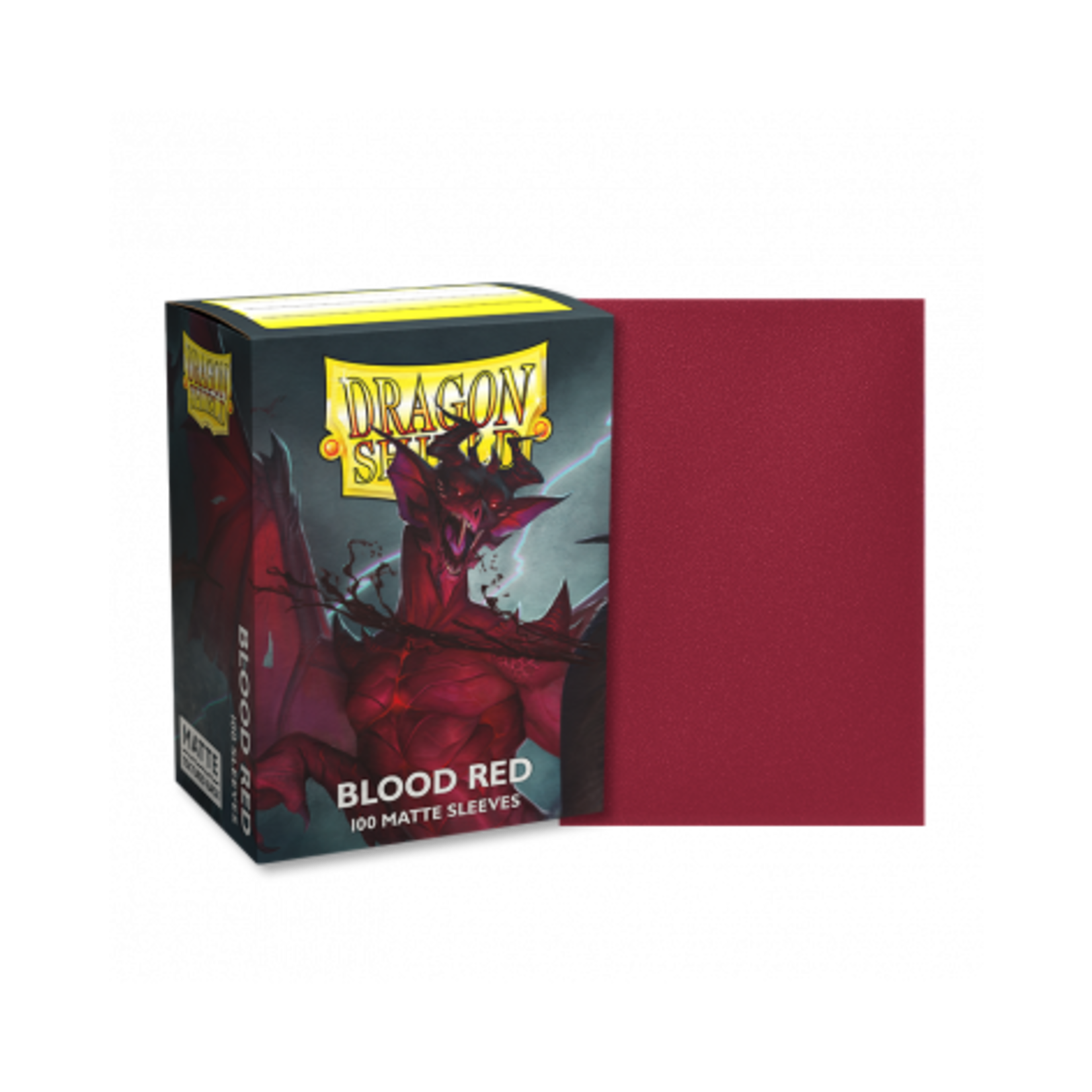 Arcane Tinmen Dragon Shields Matte Blood Red (100)