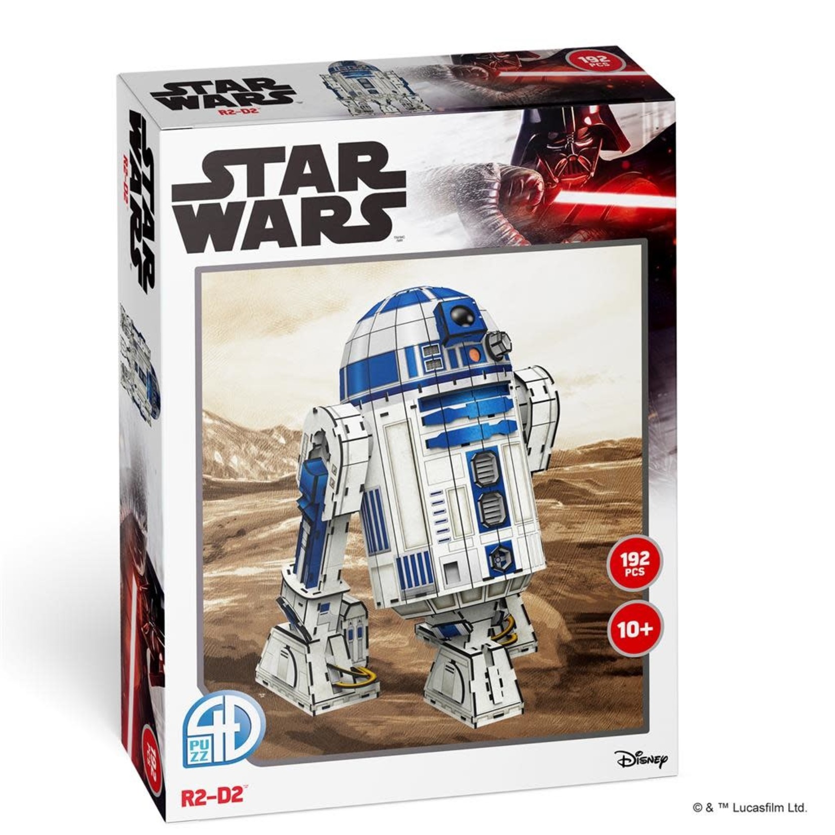 4D Brands Star Wars R2D2 4D Paper Model Kit