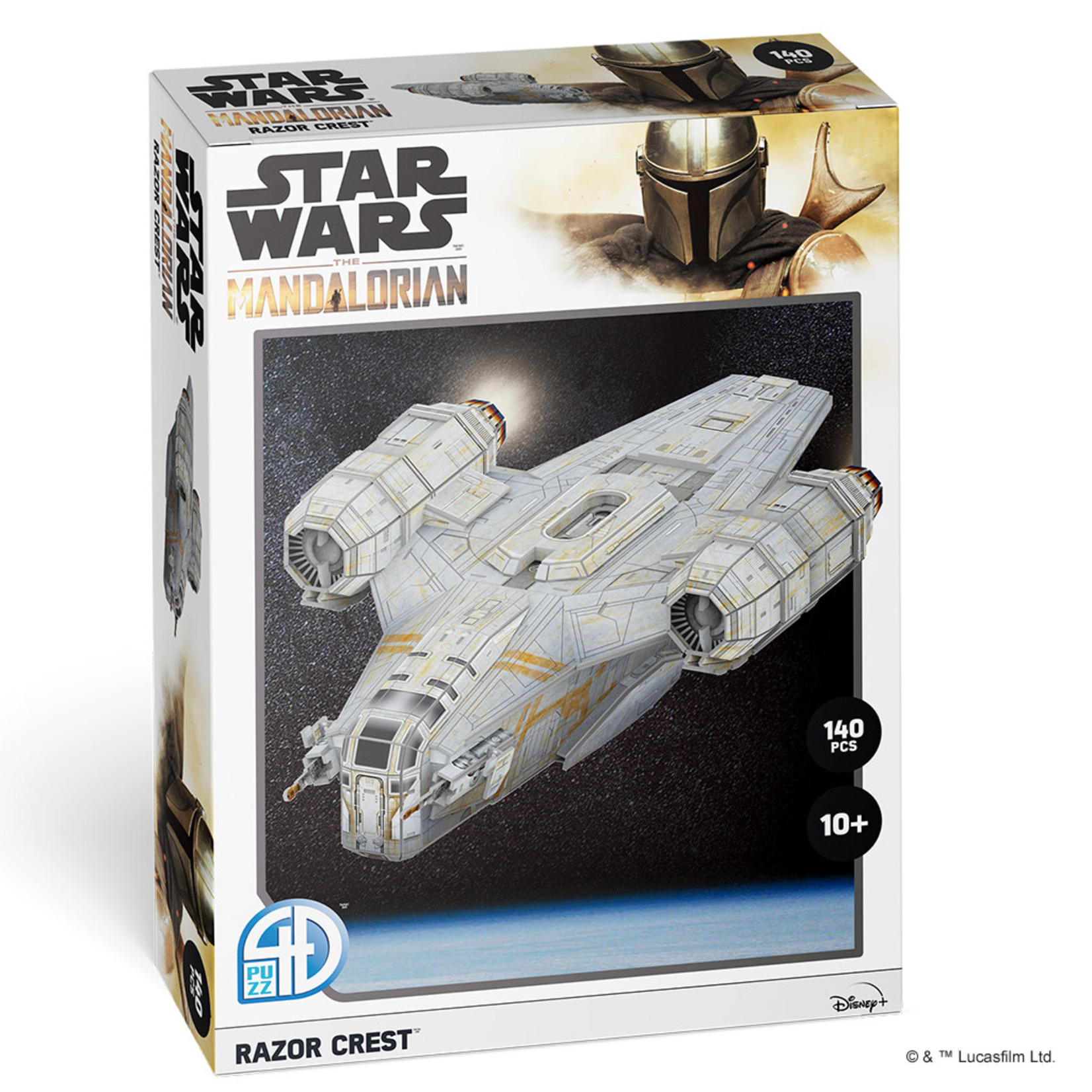 4D Brands Star Wars Mandalorian Razor Crest 4D Paper Model Kit