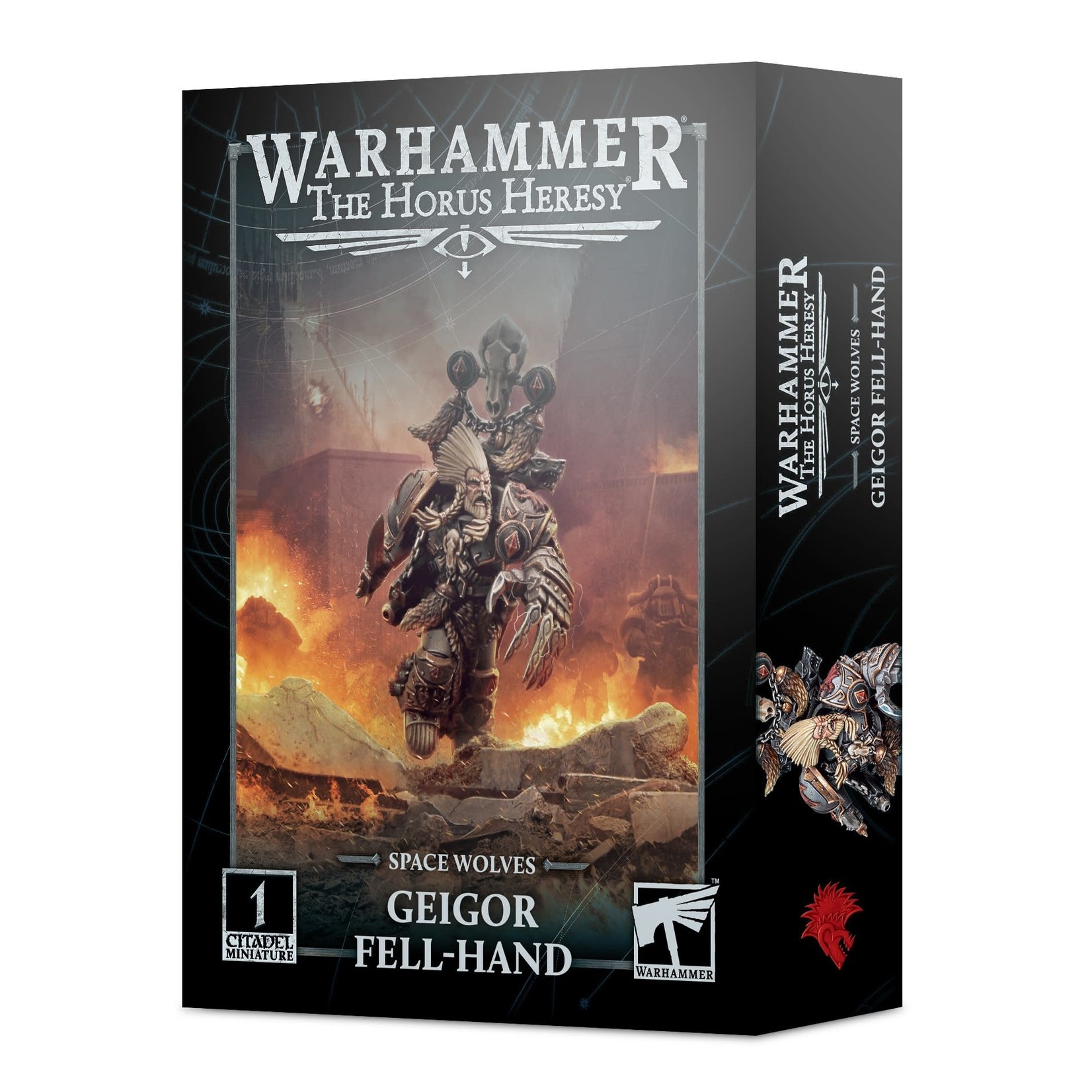 Games Workshop Horus Heresy Space Wolves Geigor Fell-Hand