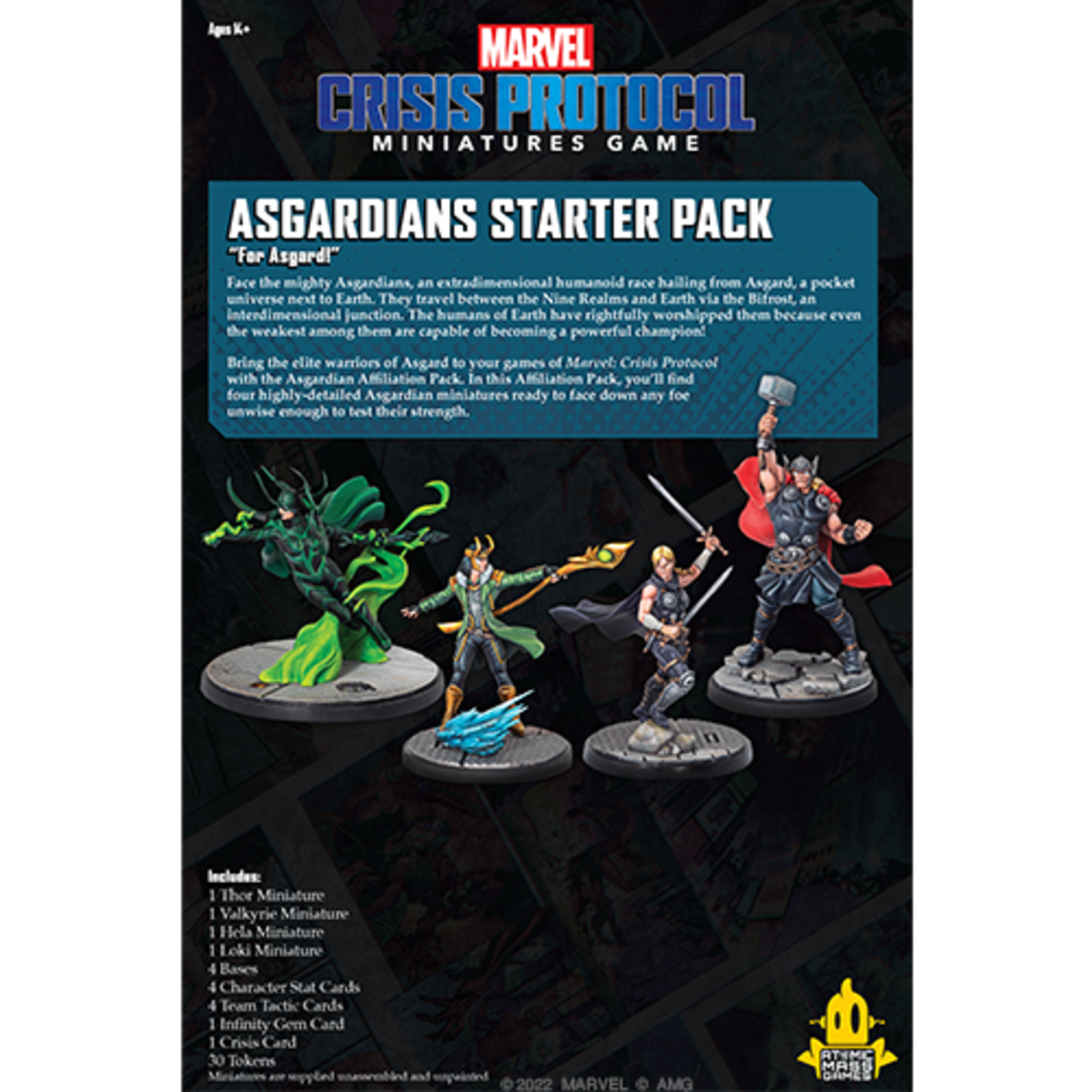 Atomic Mass Games MCP Asgardians Affiliation Pack