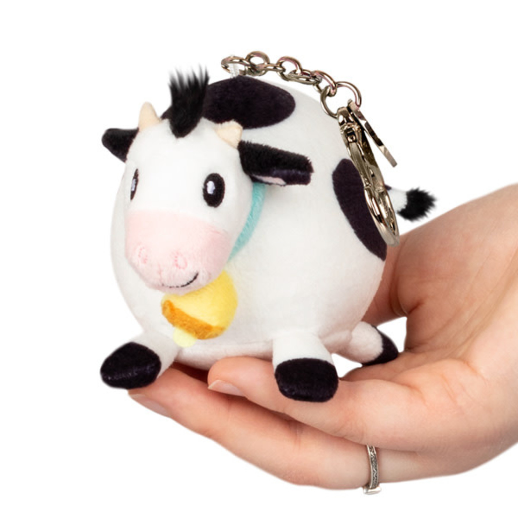 squishable Micro Black & White Cow Squishable 3"