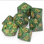 Chessex Speckled Golden Recon 7 die set