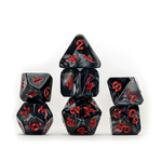 Chessex Translucent Smoke/Red (7)