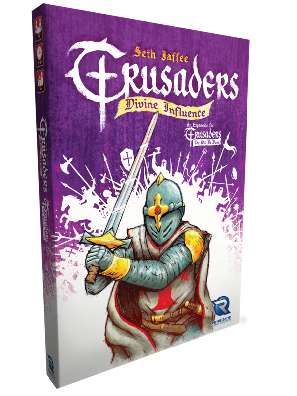 Renegade Game Studios Crusaders: Thy Will Be Done Divine Influence Expansion