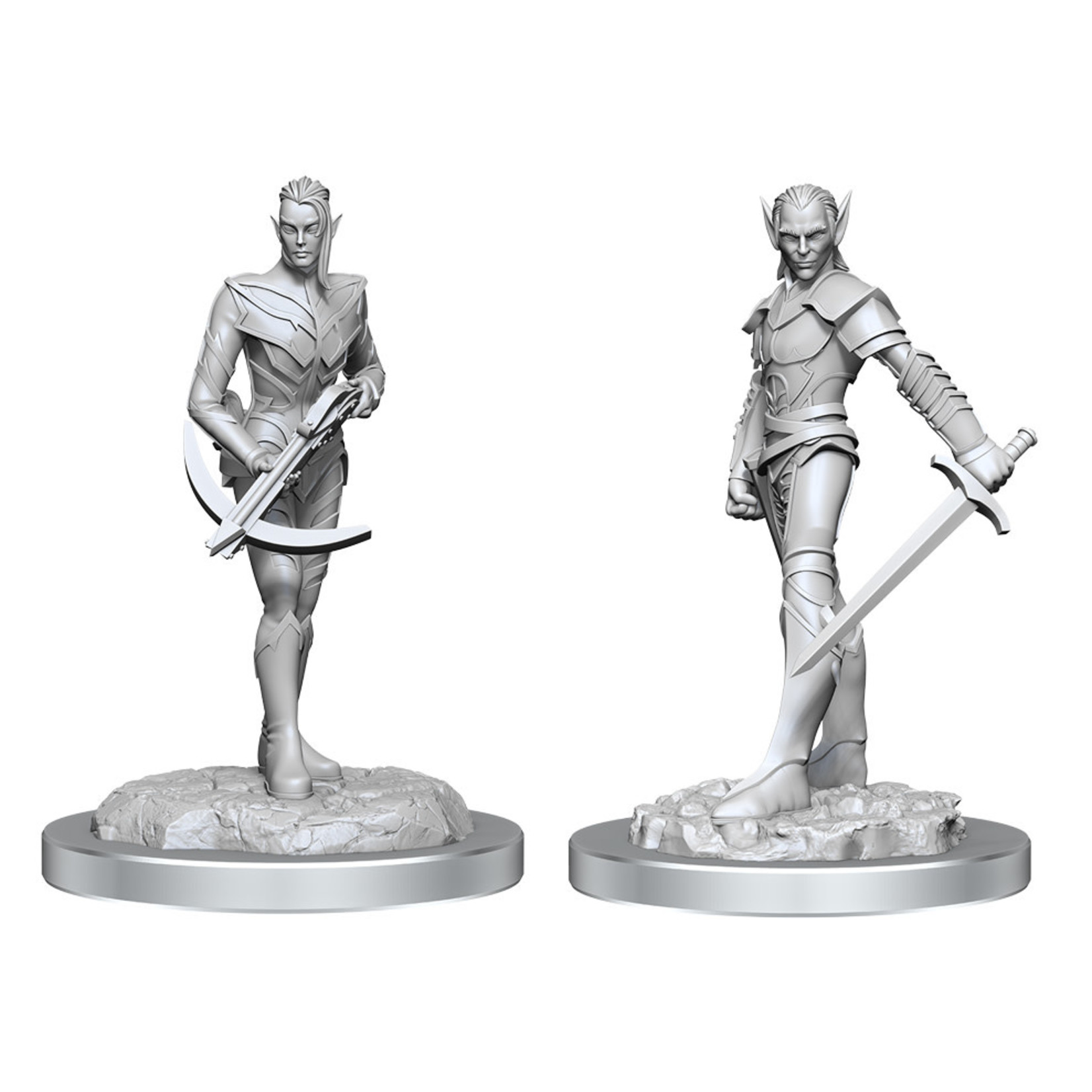 WIZKIDS/NECA D&DNMUM Drow Fighters W18