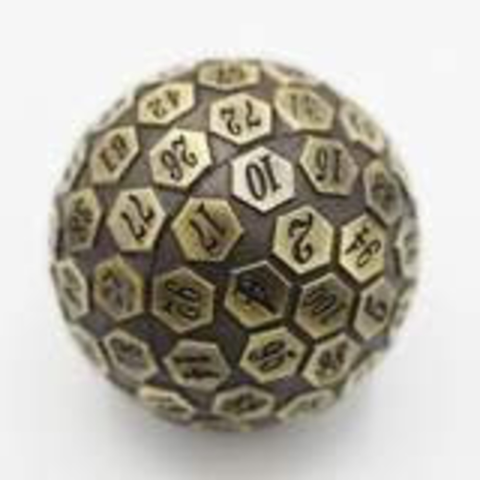 Foam Brain Games 45mm Metal D100 - Bronze