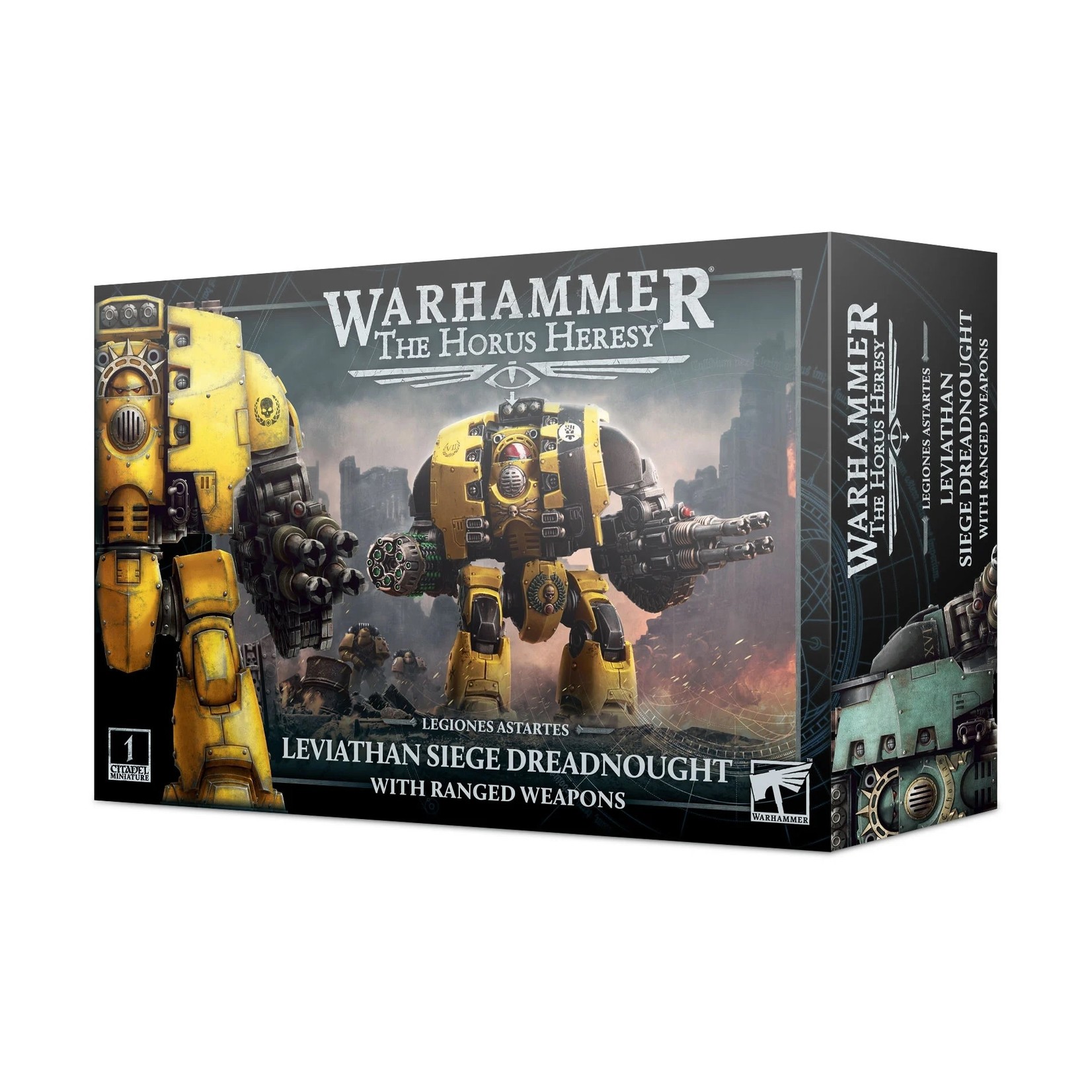 Games Workshop Horus Heresy Leviathan Dreadnought + Ranged Weapons