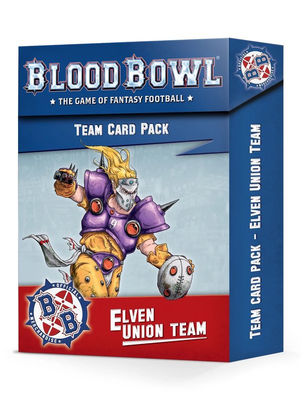Games Workshop Blood Bowl Elven Union Card Packs