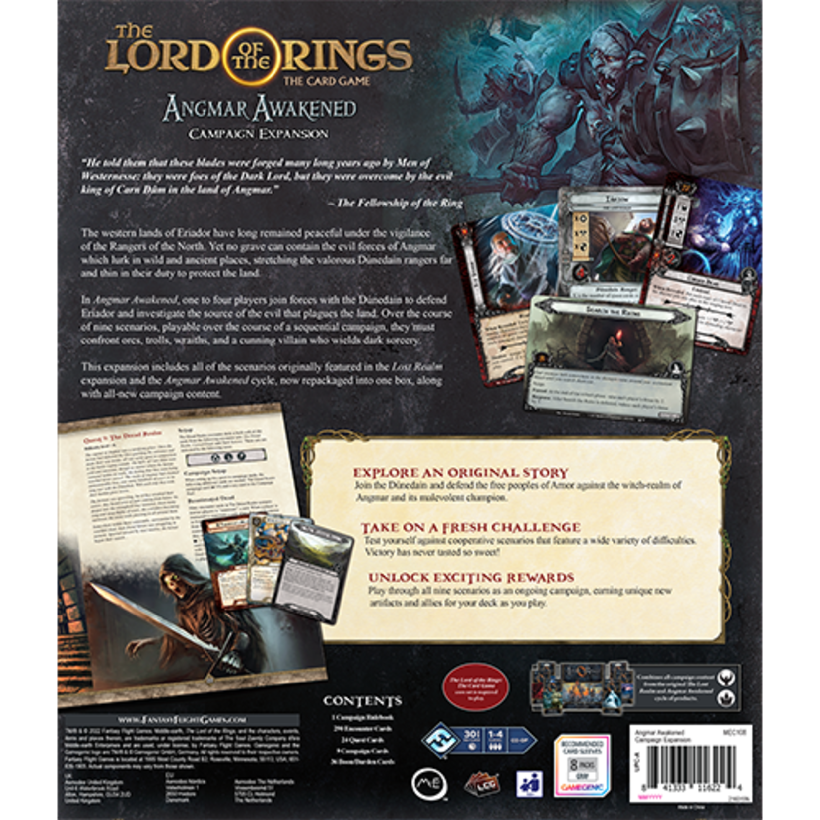 Fantasy Flight Games LotR Card Game Angmar Awakened Campaign