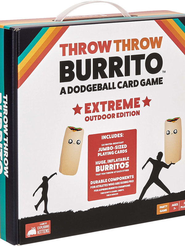 Exploding Kittens LLC Throw Throw Burrito Extreme Outdoor Edition