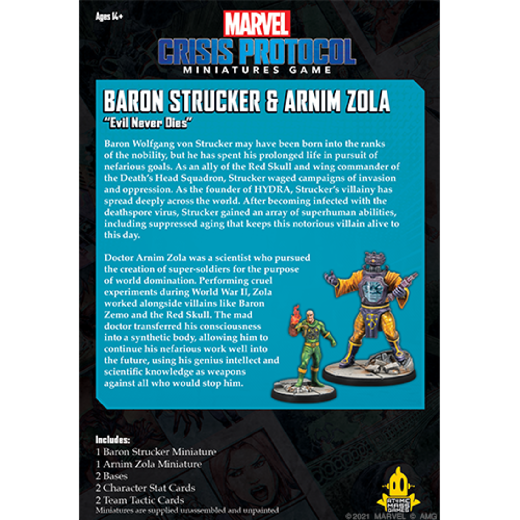 Atomic Mass Games MCP Baron Strucker & Arnim Zola