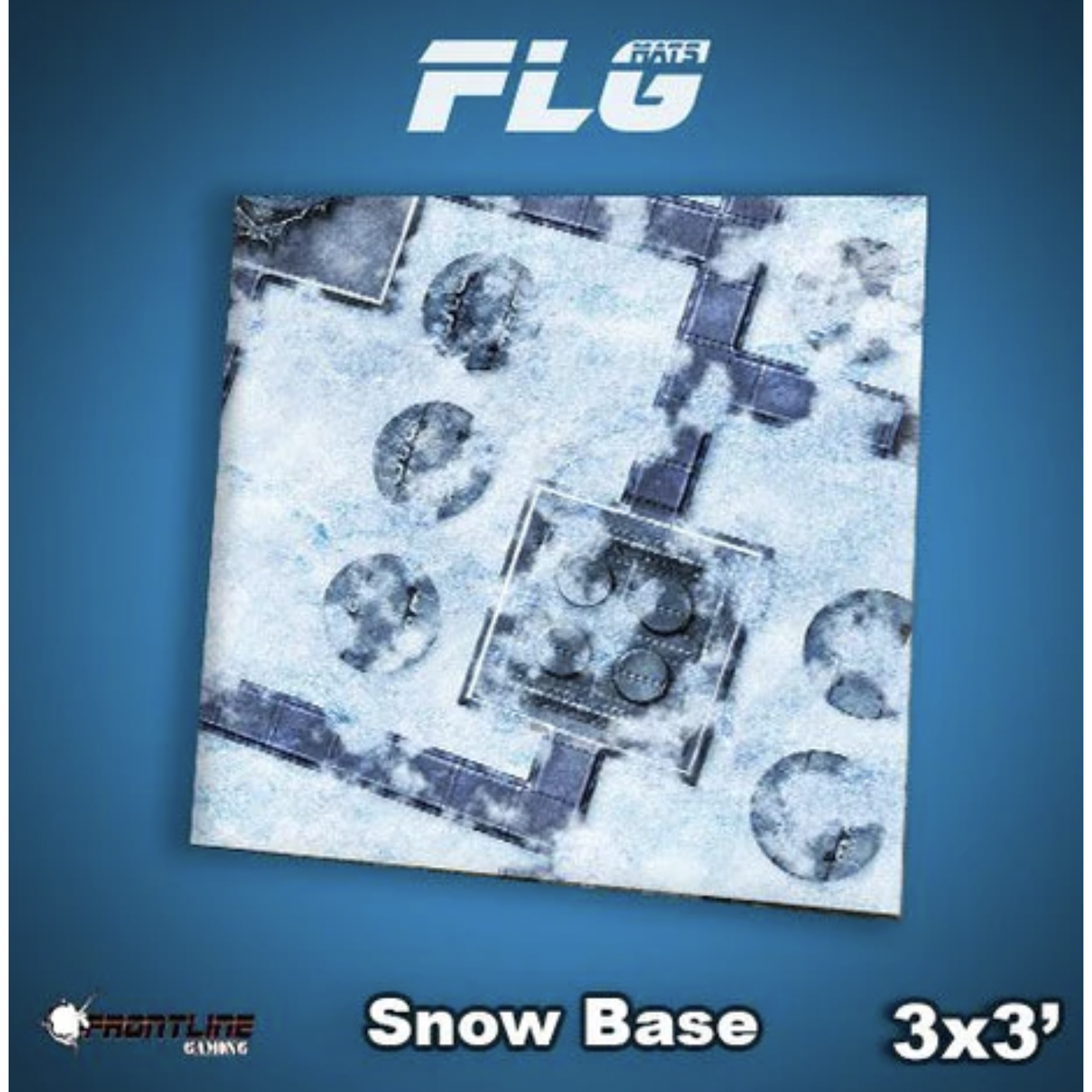 Frontline Gaming FLG Mat - Snow Base