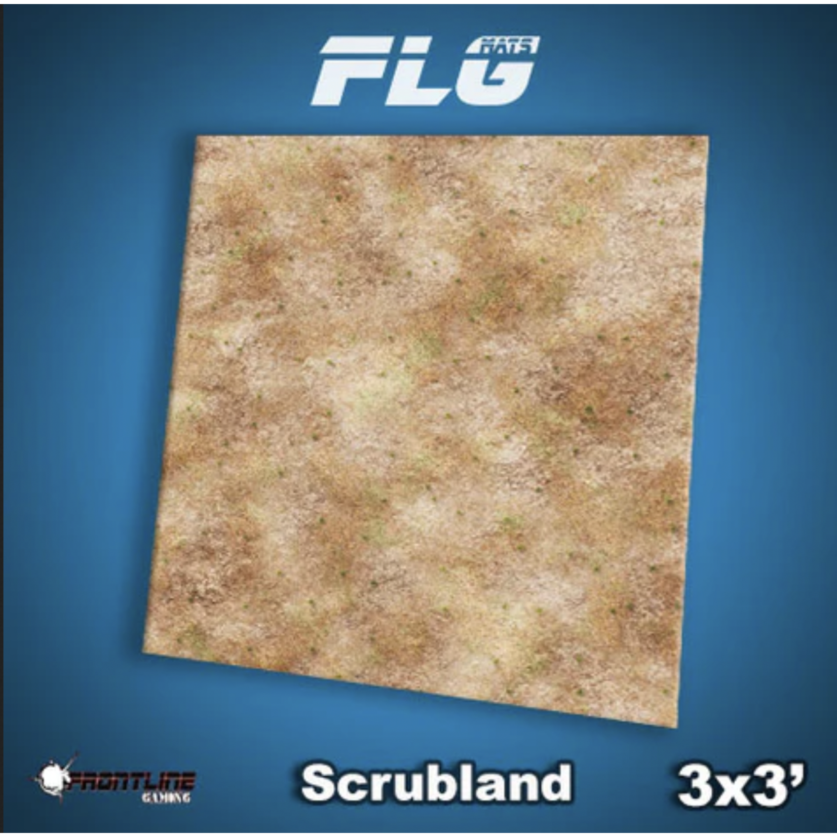 Frontline Gaming FLG Mat - Scrubland