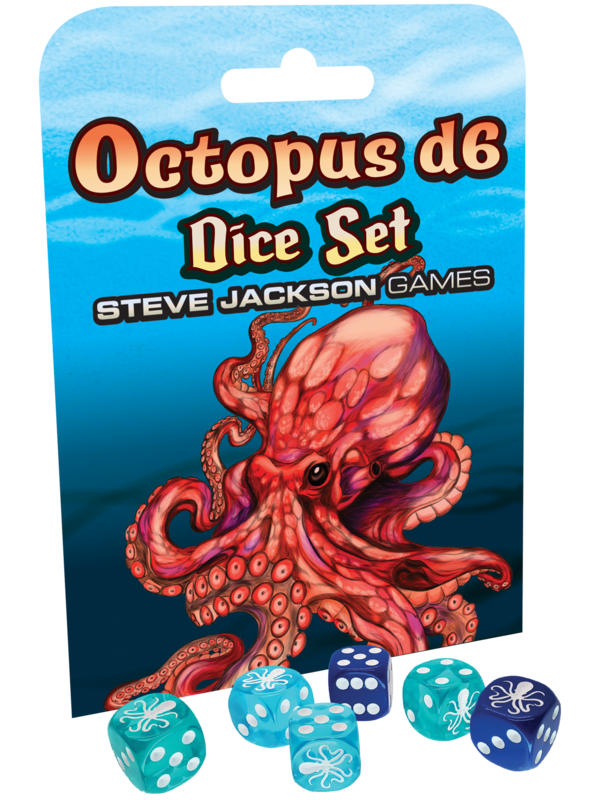 Steve Jackson Games Octopus D6 Dice Set