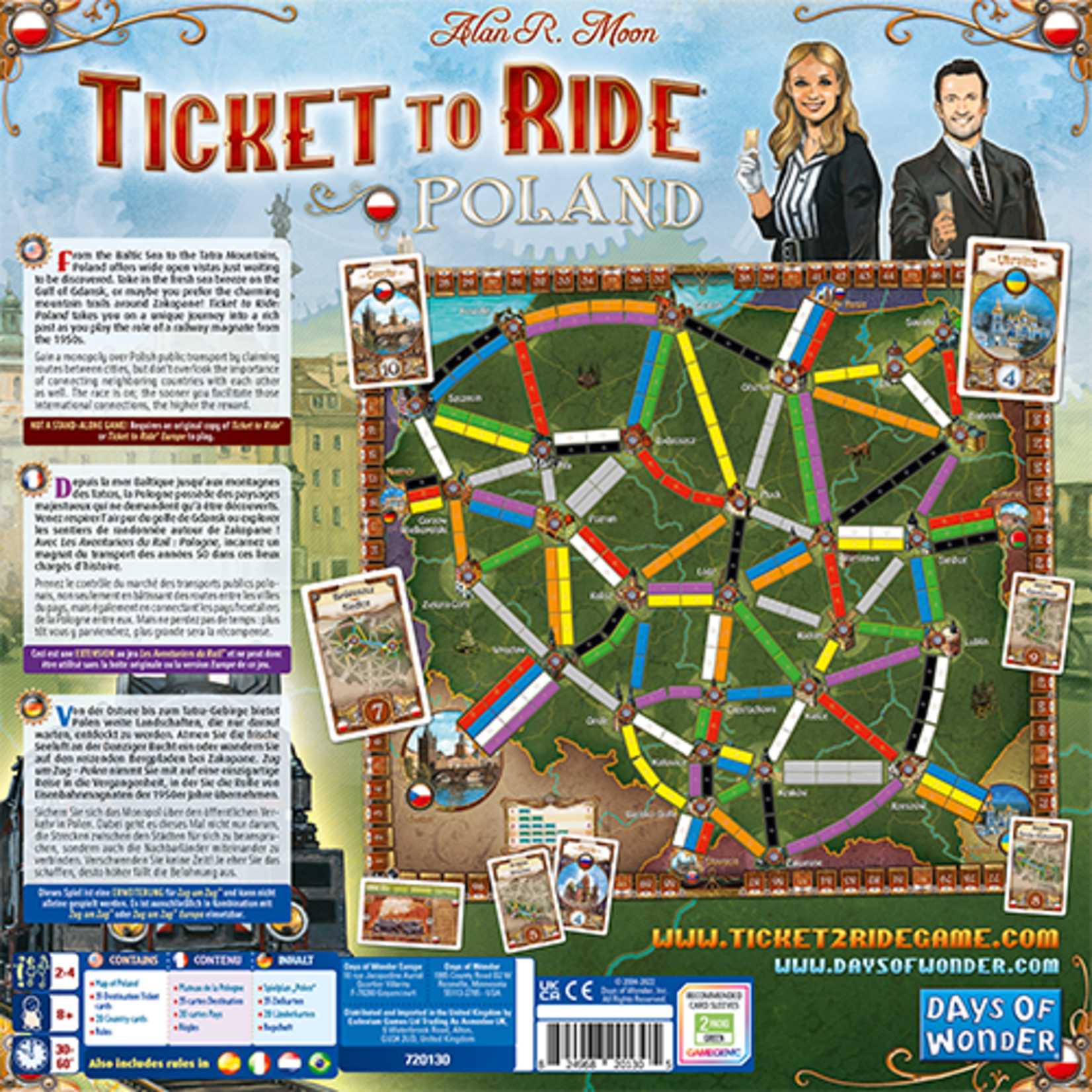 Days of Wonder Ticket to Ride Poland