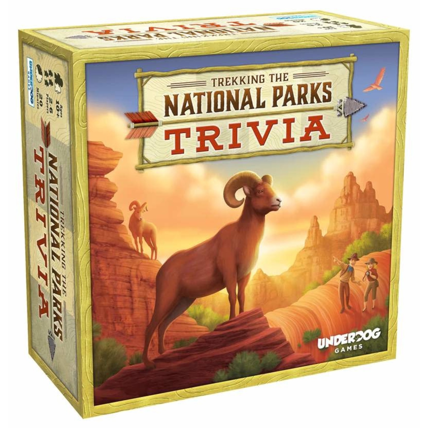 Underdog Games Trekking the National Parks Trivia