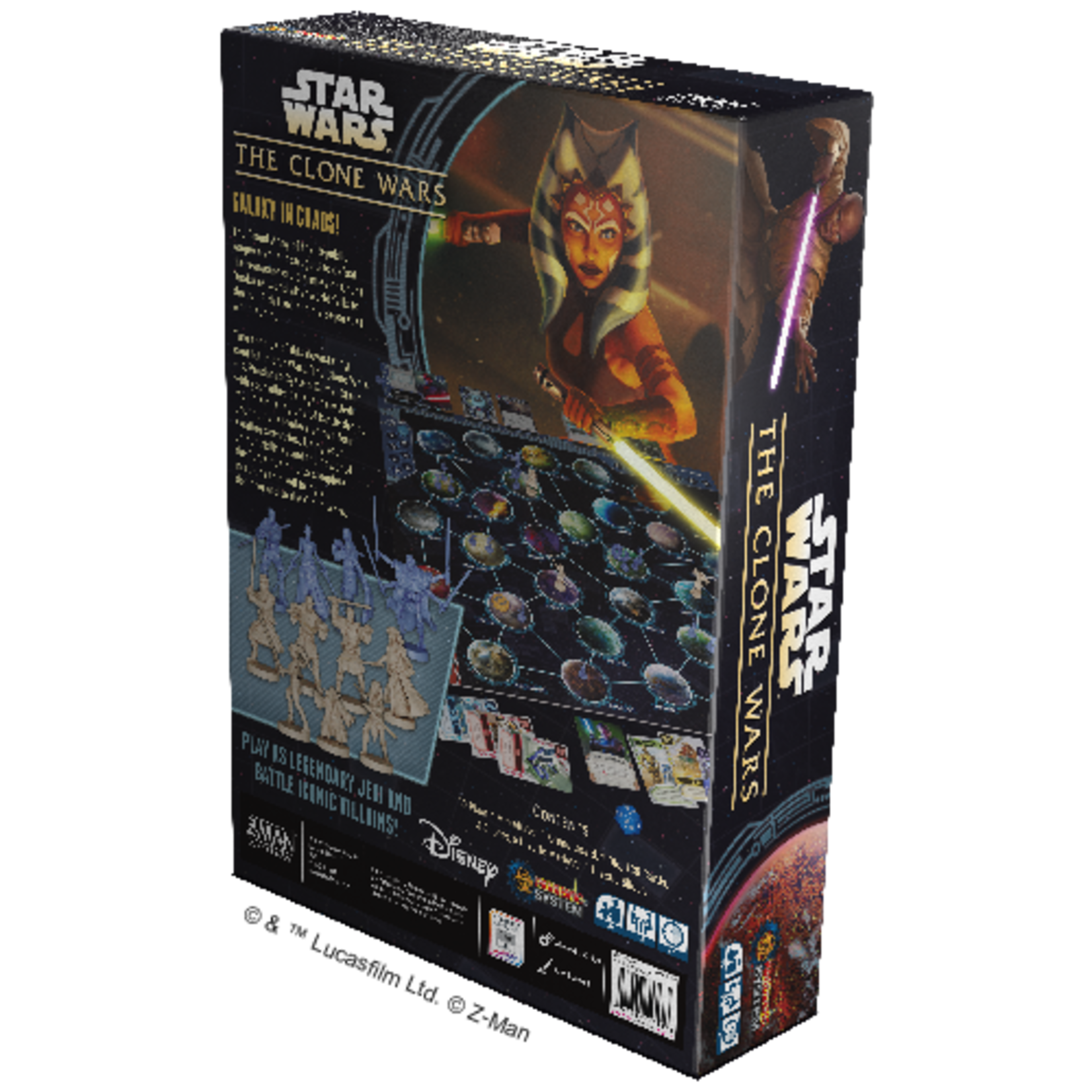 ZMan Games Star Wars The Clone Wars A Pandemic System Game
