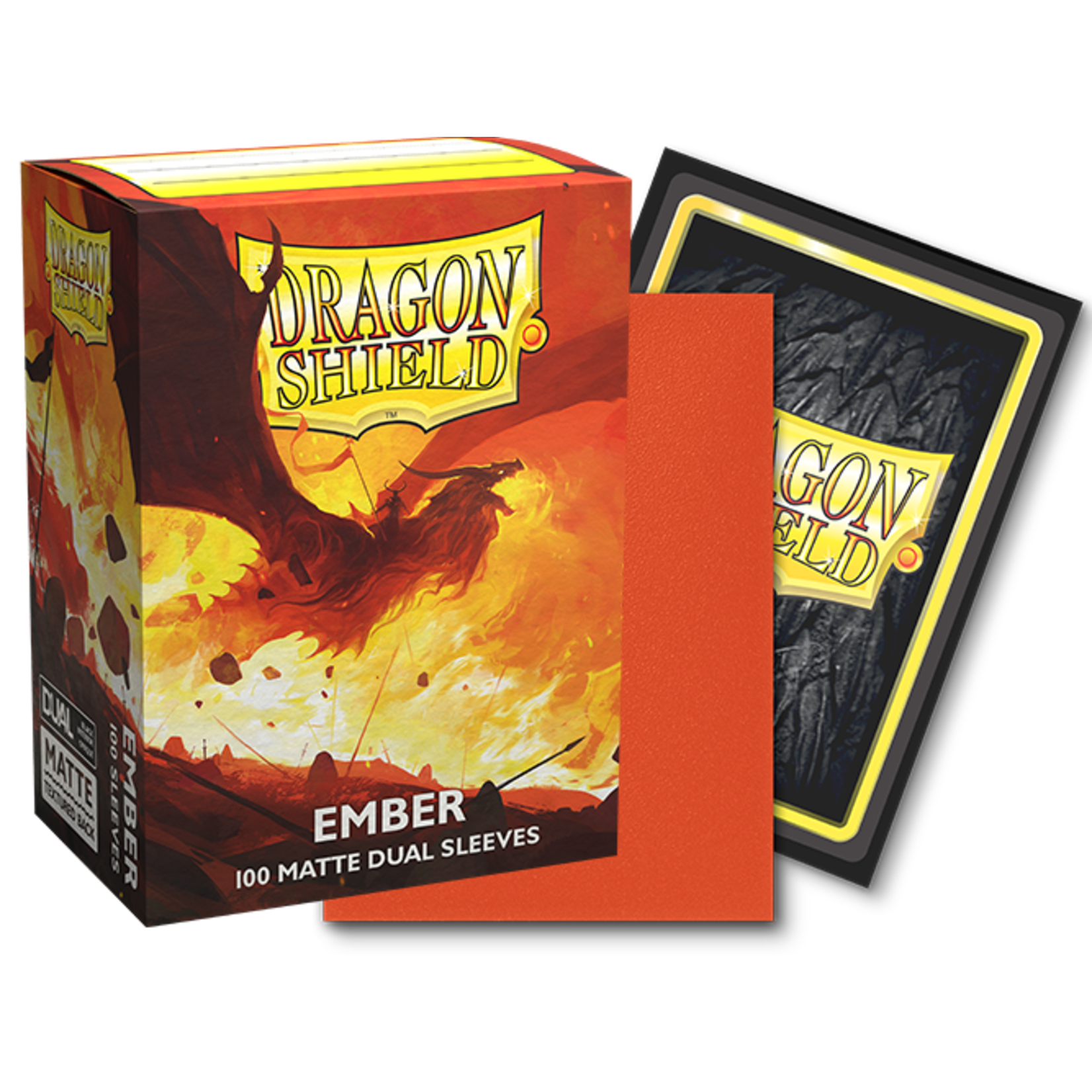 Arcane Tinmen Dragon Shields Dual Matte Ember