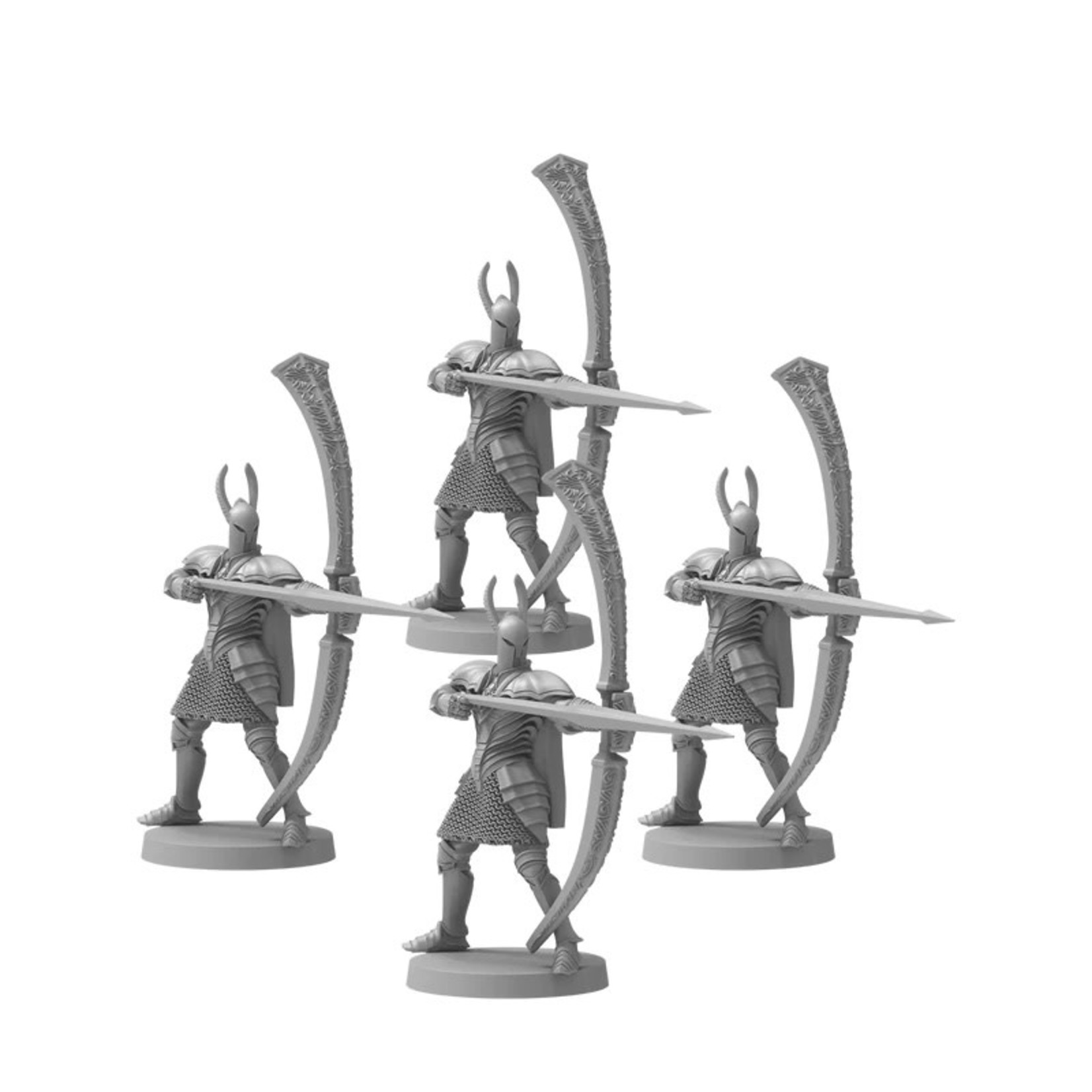 Steamforged Games Dark Souls RPG Silver Knight Greatbowmen