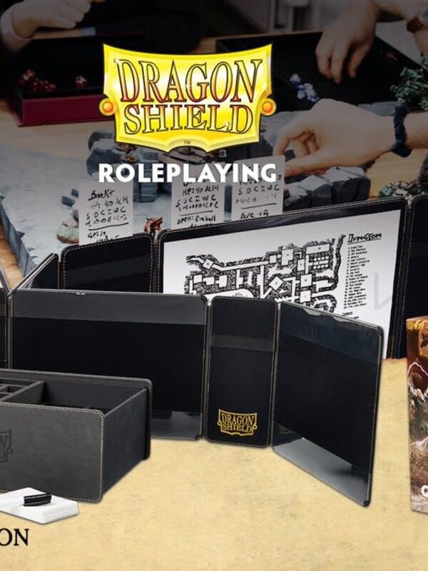 Arcane Tinmen Dragon Shield Roleplaying Game Master Companion Grey