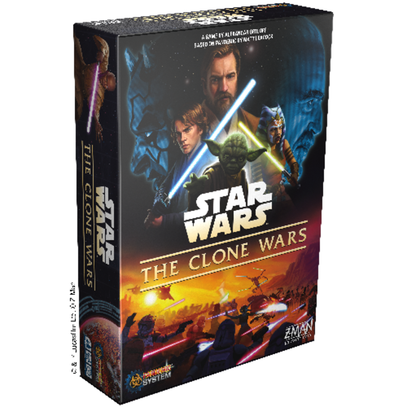 ZMan Games Star Wars The Clone Wars A Pandemic System Game