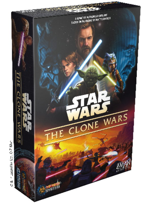 ZMan Games Star Wars The Clone Wars A Pandemic System Game