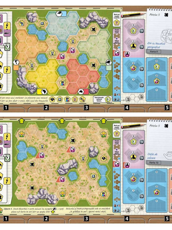 Capstone Games Ark Nova Zoo Map Pack 1