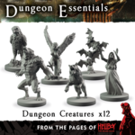 Mantic Entertainment TerrainCrate Dungeon Adventures: Dungeon Creatures