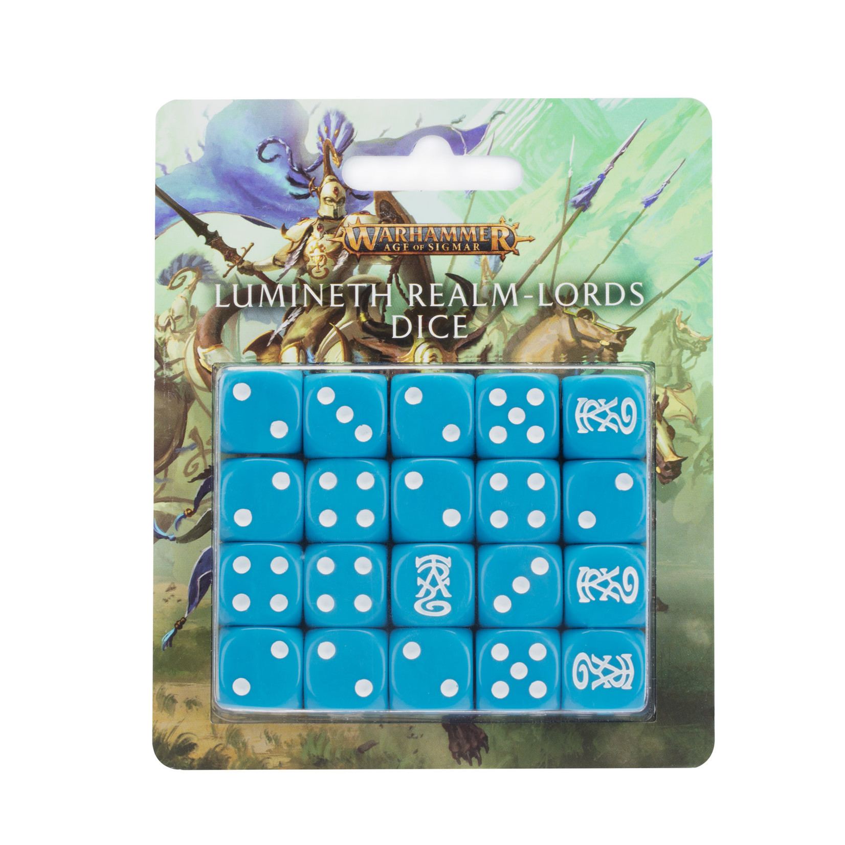 Games Workshop Lumineth Realm-Lords Dice Set