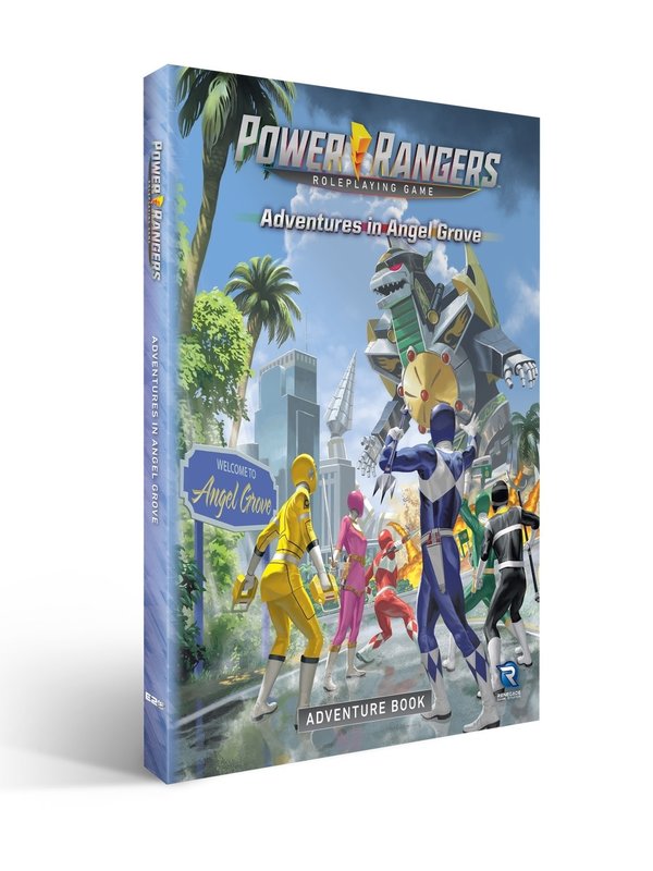 Renegade Game Studios Power Rangers RPG Adventures in Angel Grove Adventure Book