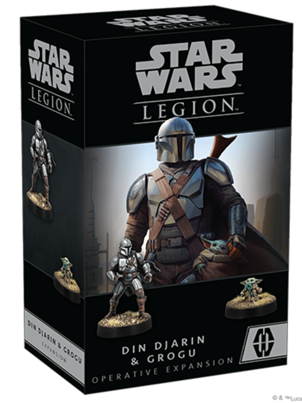 Atomic Mass Games Star Wars Legion Din Djarin & Grogu Operative Expansion