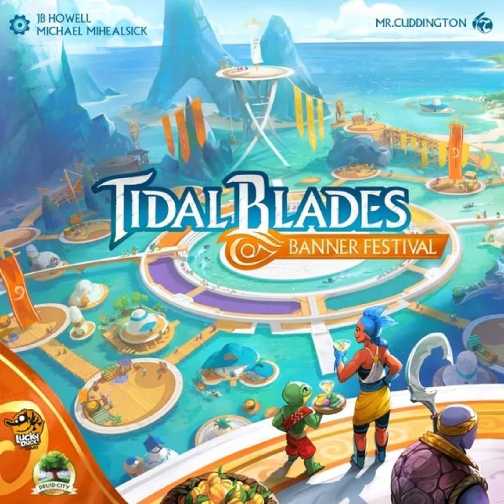 Druid City Games Tidal Blades Banner Festival