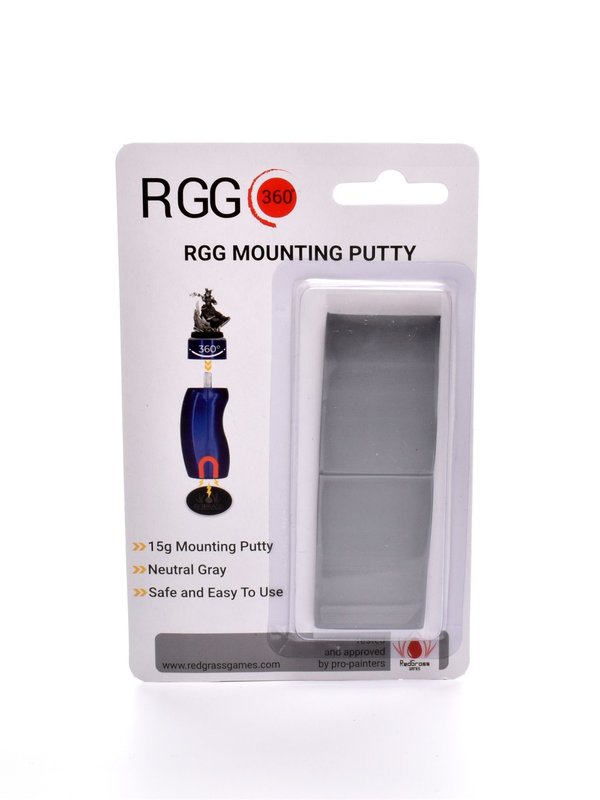 Redgrassgames Mounting Putty for RGG360 15g Neutral Gray