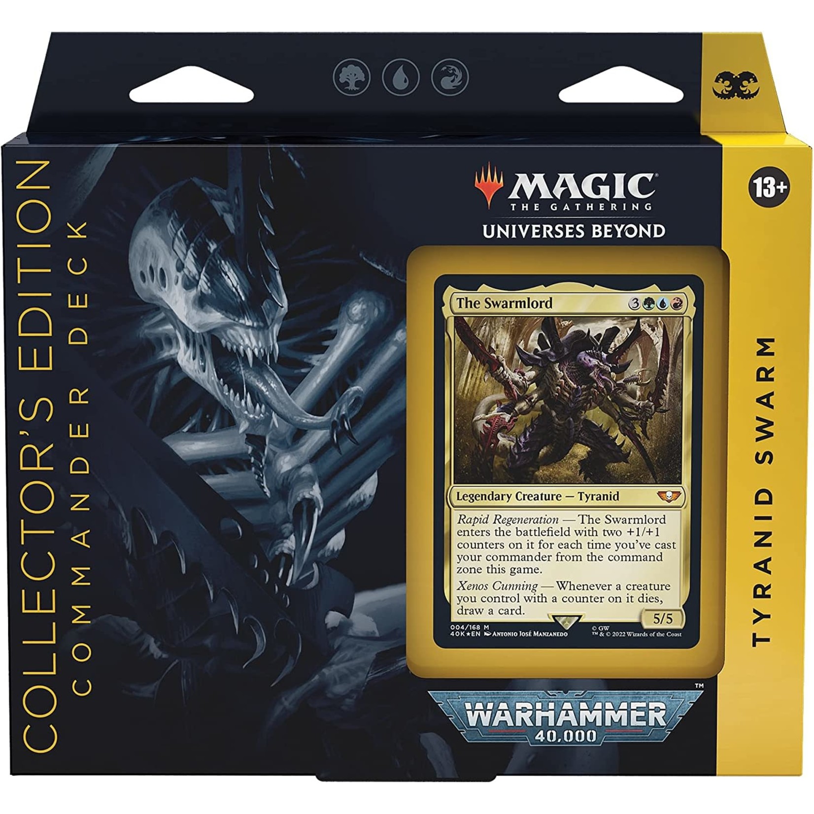 : Magic: The Gathering Universes Beyond: Warhammer 40,000  Commander Deck – Necron Dynasties : Video Games