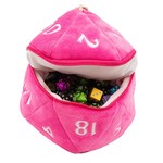 Ultra Pro d20 Plush Dice Bag Hot Pink