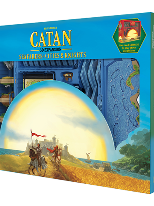 Catan Studios CATAN 3D Expansion: Seafarers + Cities & Knights