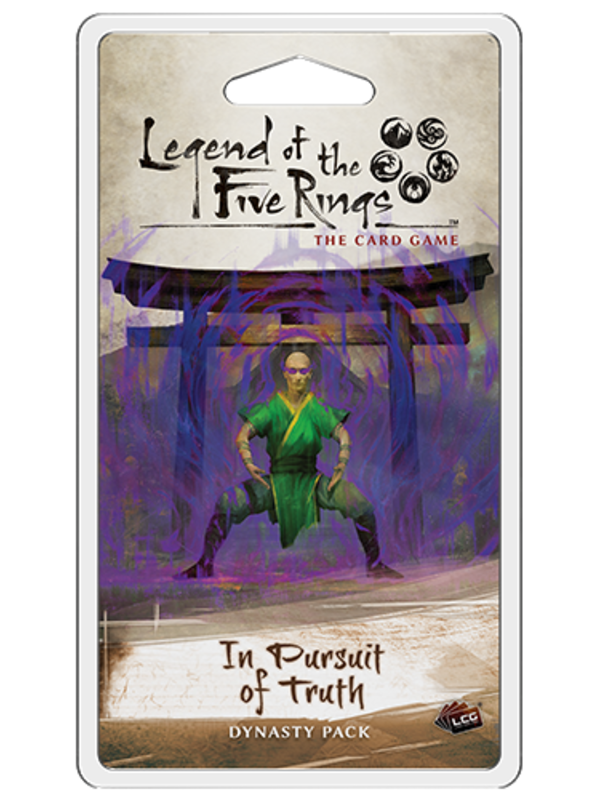 Fantasy Flight Games L5R LCG In Pursuit of Truth Dynasty Pack