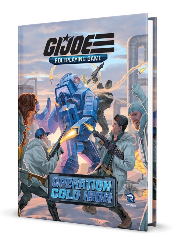 Renegade Game Studios G.I. JOE RPG: Operation Cold Iron Adventure Book