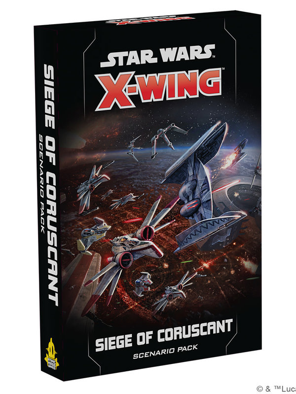 Atomic Mass Games X- Wing Siege of Coruscant Battle Pack