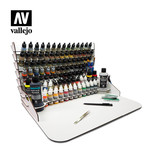 Acrylicos Vallejo Paint Display and Work Station w/ Vertical Storage 50x37cm