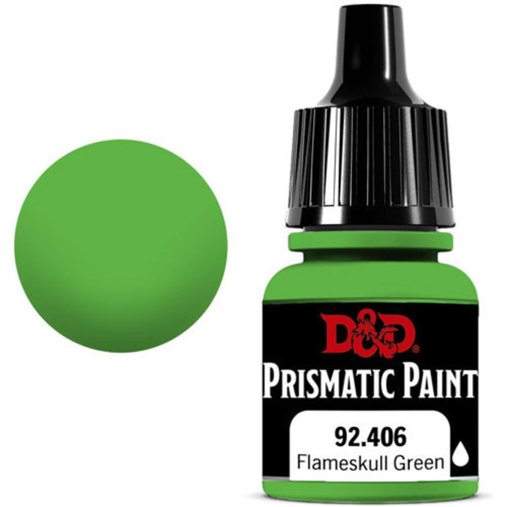 WIZKIDS/NECA D&D Prismatic Paint: Flameskull Green 92.406