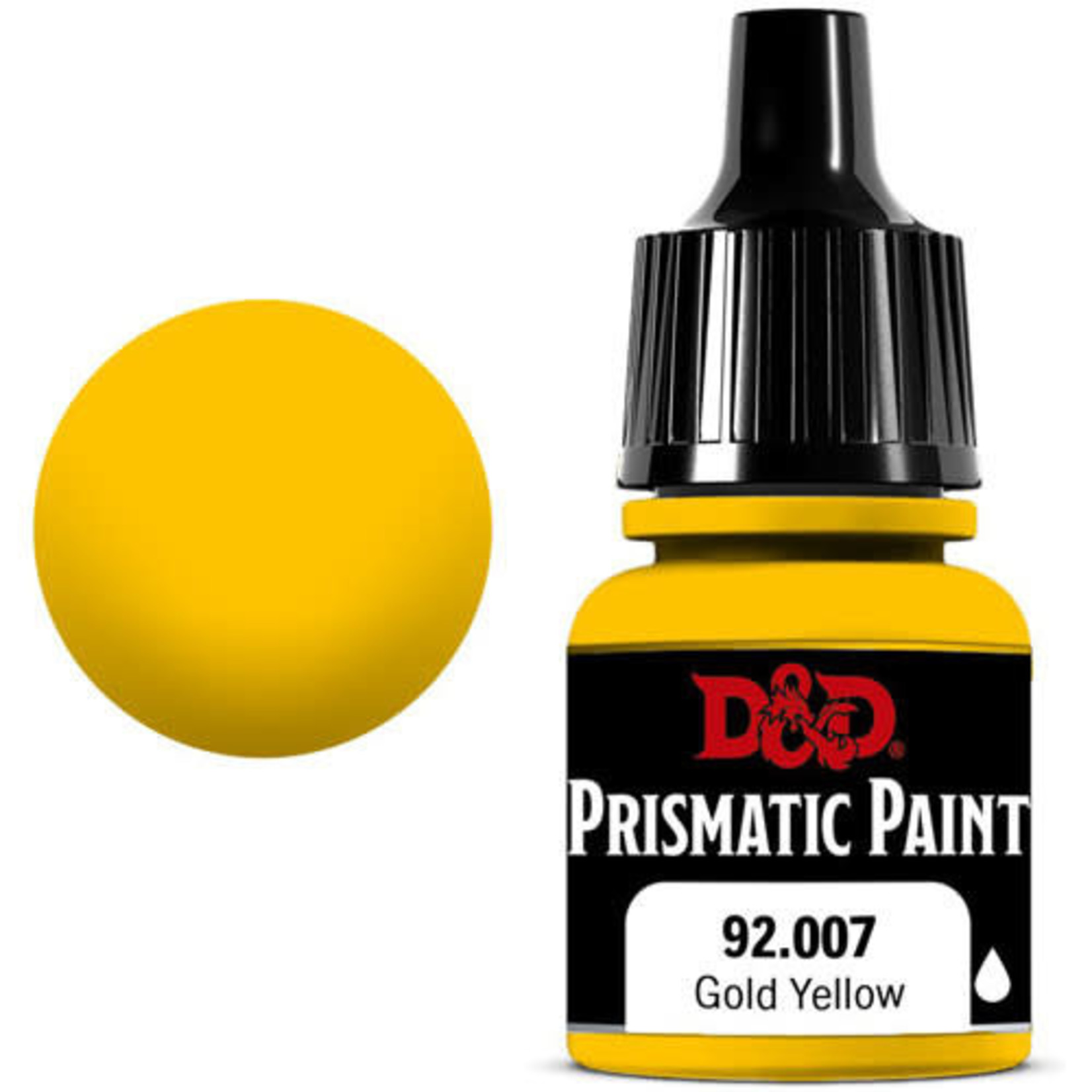 WIZKIDS/NECA D&D Prismatic Paint: Gold Yellow 92.007