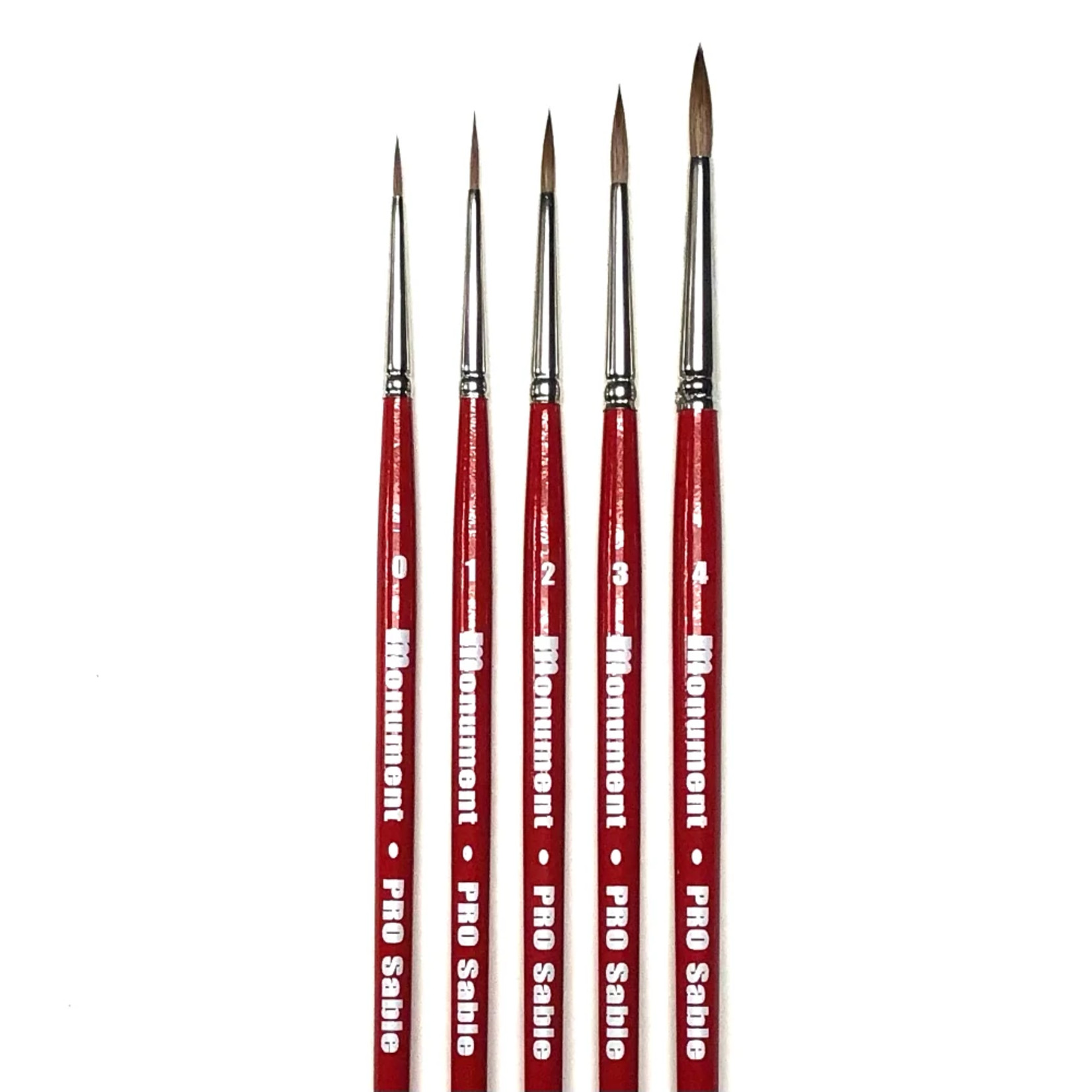 Monument Hobbies Pro Sable 5 Brush Set