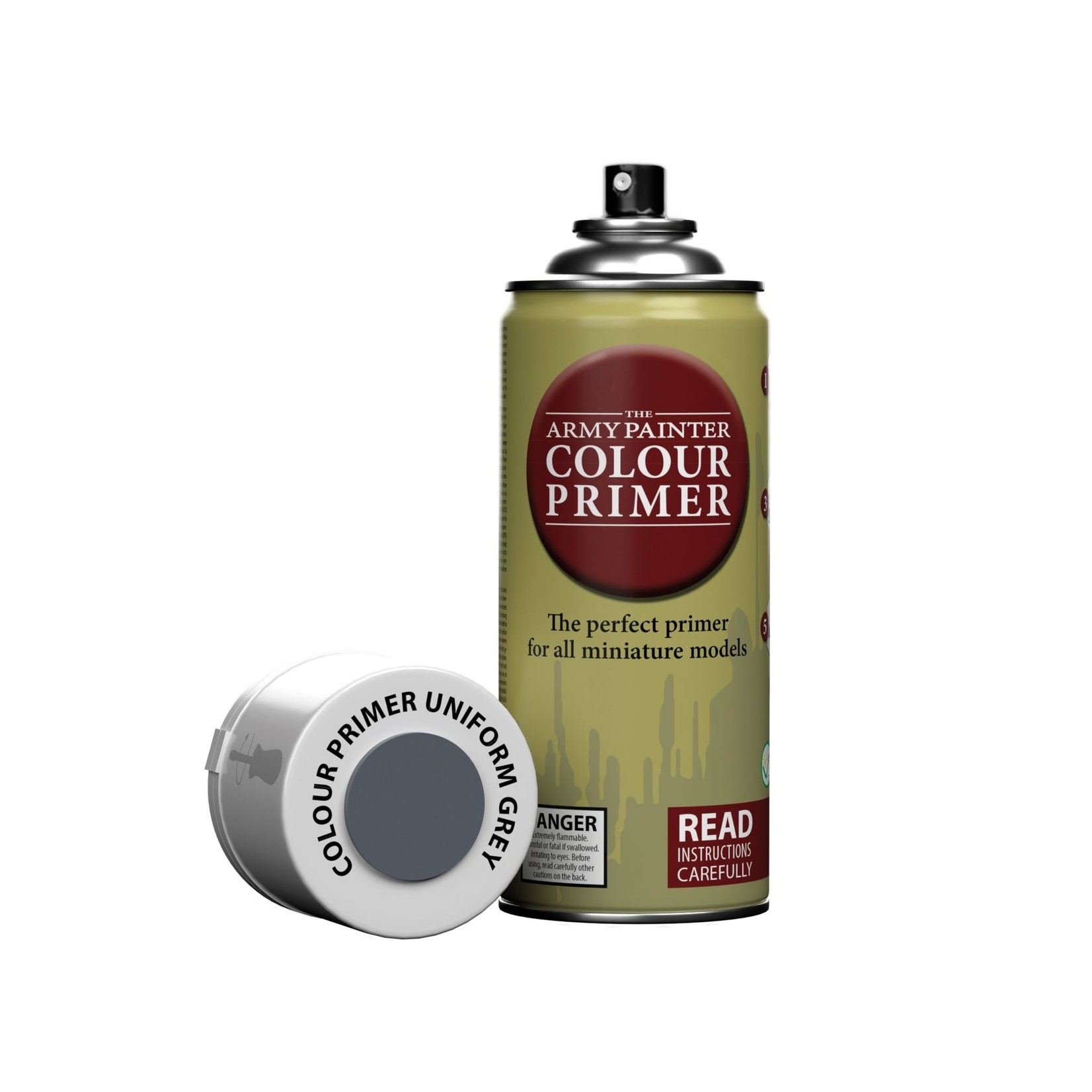 Army Painter Colour Primer: Uniform Grey 400ml Spray